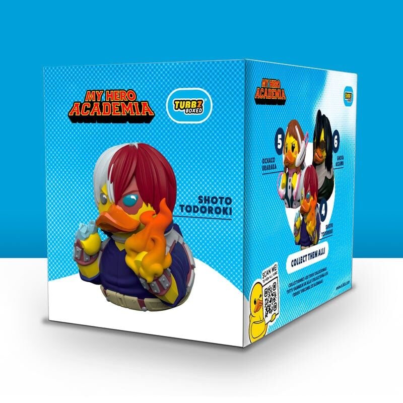 Shoto Todoroki My Hero Academia Rubber duck figure 9cm - Image 2