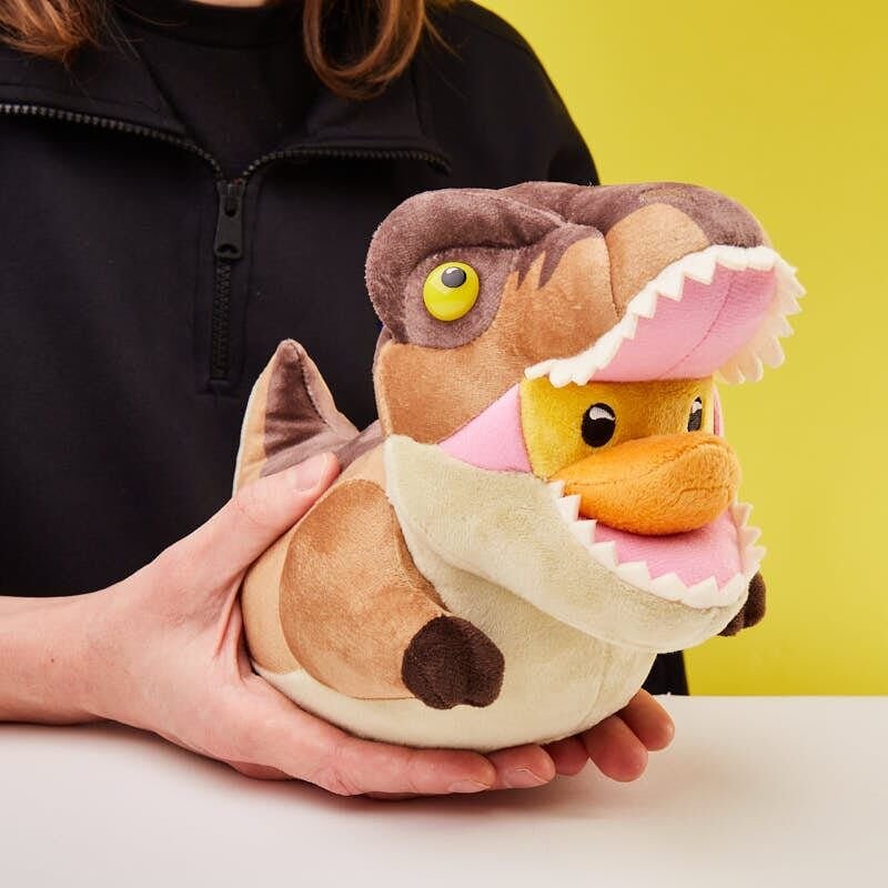 Jurassic Park T-Rex Rubber duck plush toy 23cm - Image 2