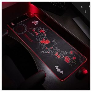 DC Comics Batman Arkham Wireless Charging gaming desk mat