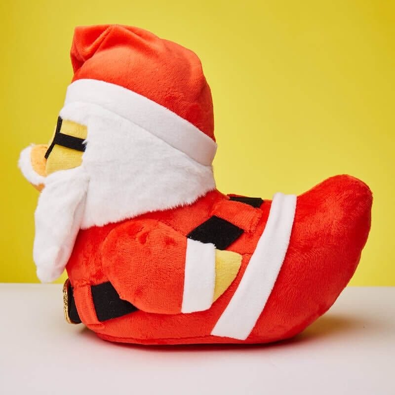 Santa Claus Rubber duck plush toy 23cm - Image 4