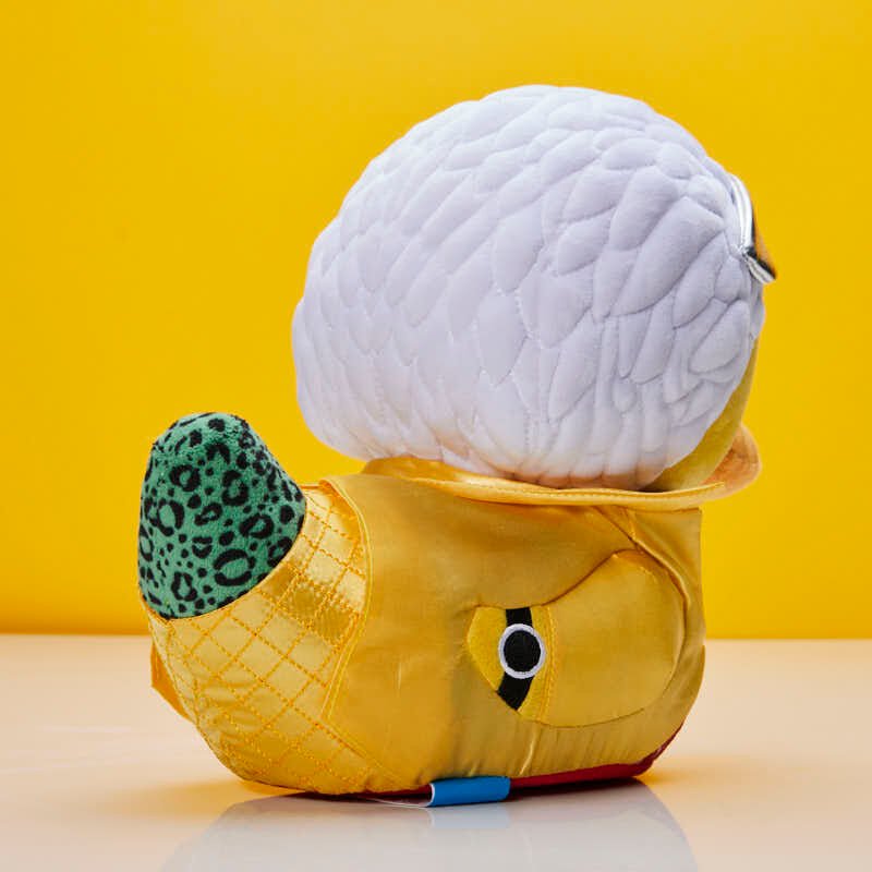 Back to the Future Doc Brown Rubber duck plush toy 23cm - Image 4