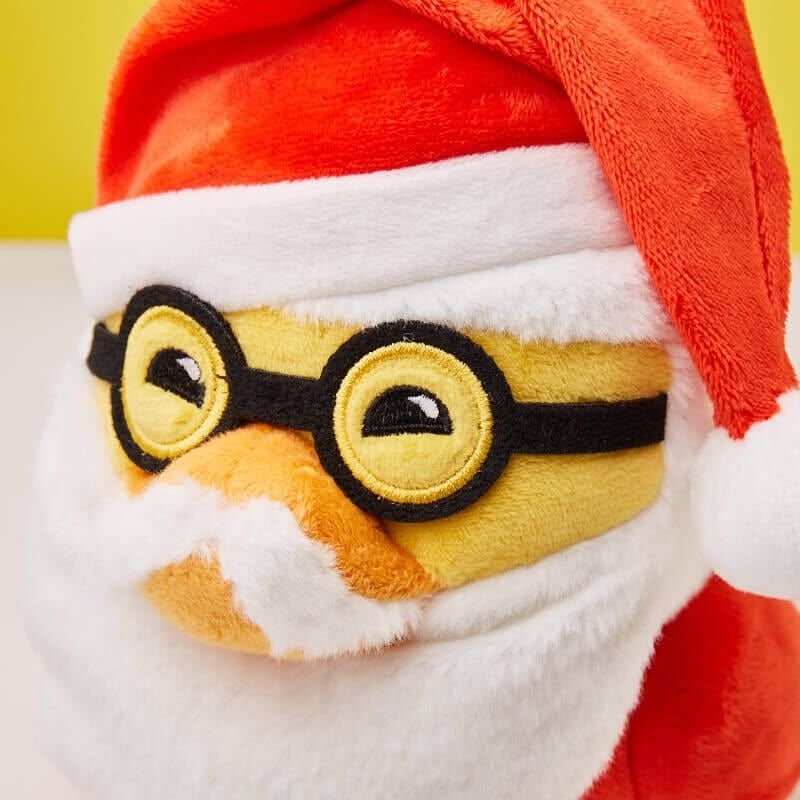 Santa Claus Rubber duck plush toy 23cm - Image 5