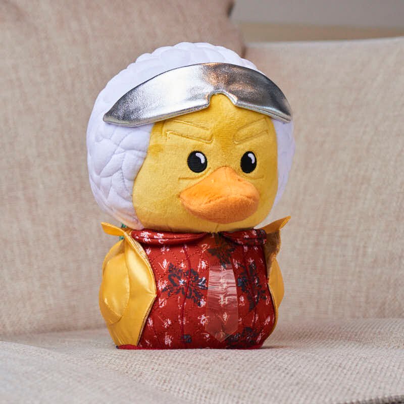 Back to the Future Doc Brown Rubber duck plush toy 23cm - Image 5