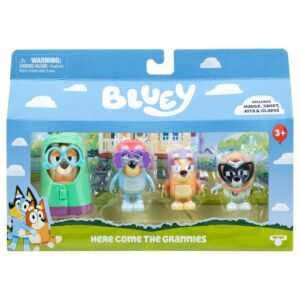 Bluey Here Come The Grannies pack 4 figures