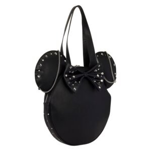 Loungefly Disney Minnie Studs & Chains tote bag