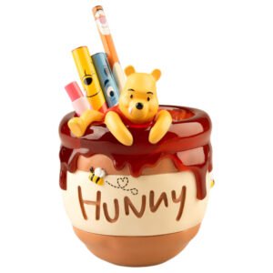 Disney Winnie the Pooh pencil holder + writing set