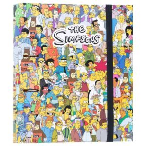 The Simpsons 2 ring binder