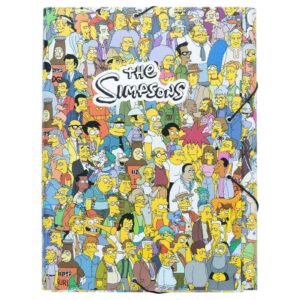 The Simpsons flap folder