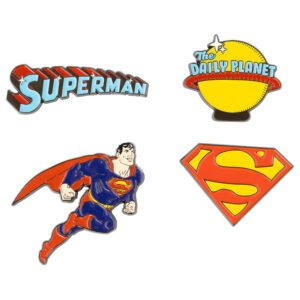 DC Comics Superman set of 4 pins
