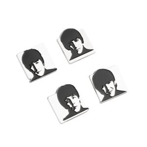 The Beatles set of 4 pins