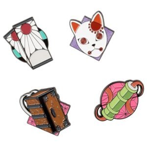 Demon Slayer Kimetsu no Yaiba set of 4 pins