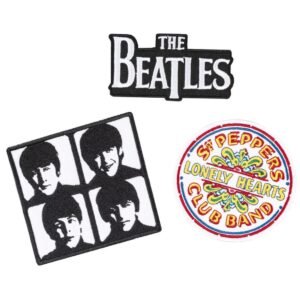 The Beatles set of 3 patches