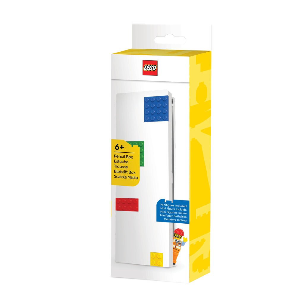 Lego case with minifigure