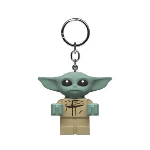 Lego Star Wars The Mandalorian Grogu keychain light