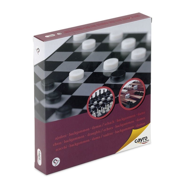 Square Magnetic Chess Draughts Backgammon - Image 4