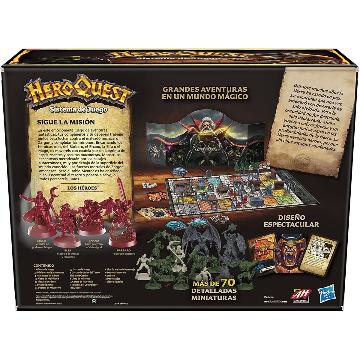 Spanish Avalon Hill Dungeon Adventures HeroQuest board game - Image 4
