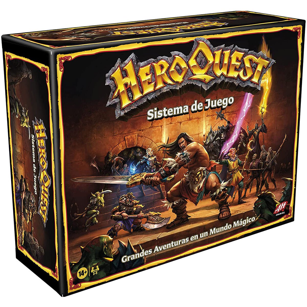 Spanish Avalon Hill Dungeon Adventures HeroQuest board game - Image 3