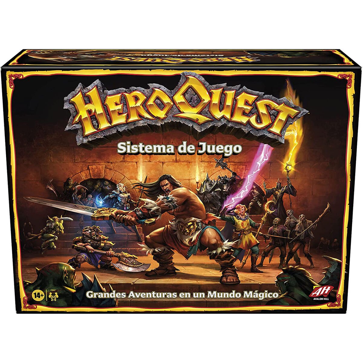Spanish Avalon Hill Dungeon Adventures HeroQuest board game - Image 2