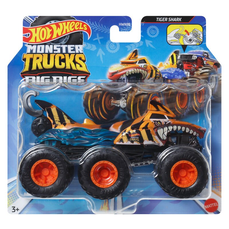 Hot Wheels Monster Trucks Big Bigs assorted car - Image 4