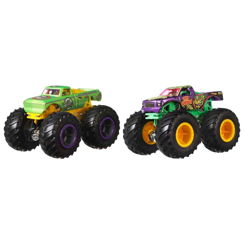 Hot Wheels Monster Trucks assorted pack 2 demolition doules - Image 8