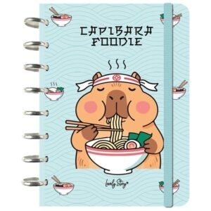 Capybara Foodie A5 notebook
