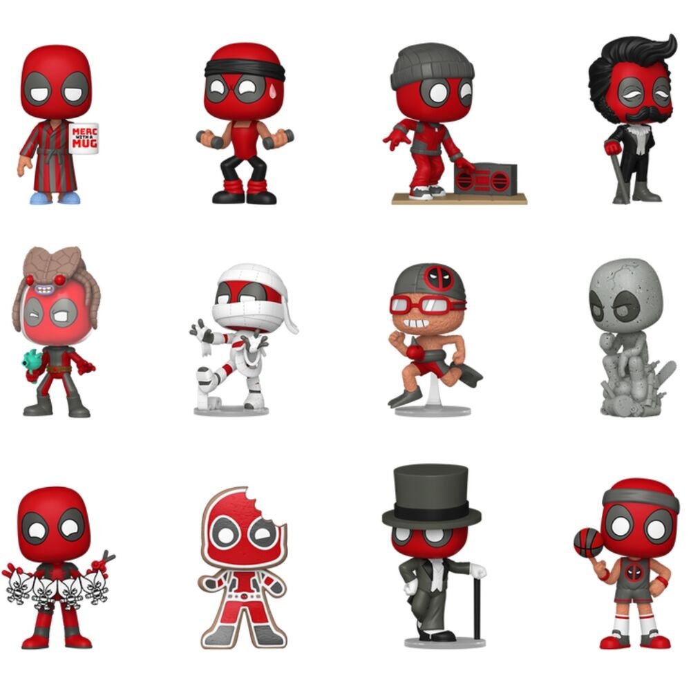 Assorted Mystery Mini figure Marvel Deadpool serie 5 - Image 2