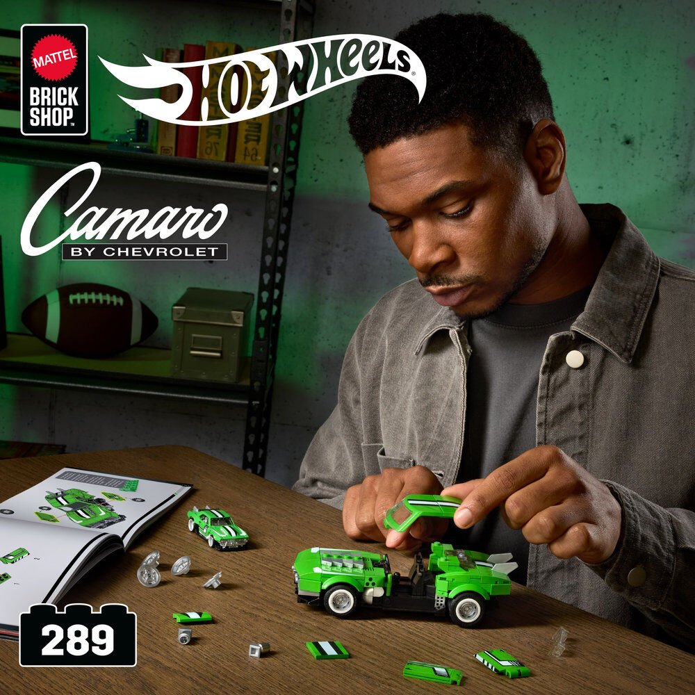 Hot Wheels 68 Custom Camaro Speed construction set - Image 2