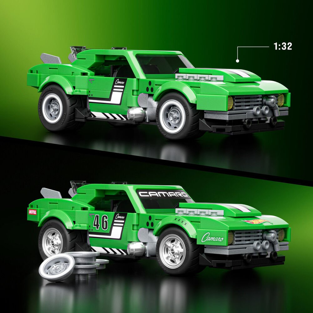 Hot Wheels 68 Custom Camaro Speed construction set - Image 3