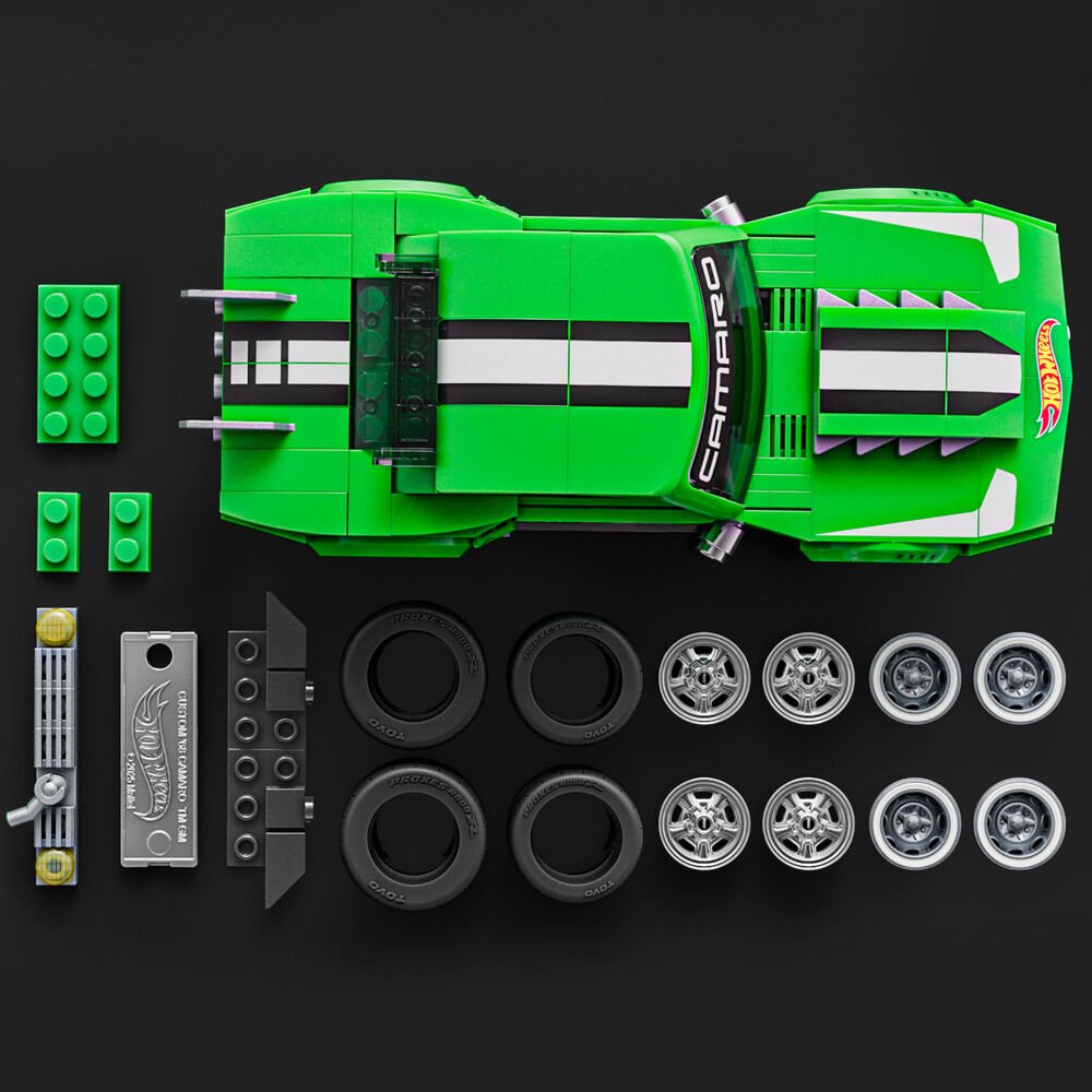 Hot Wheels 68 Custom Camaro Speed construction set - Image 4