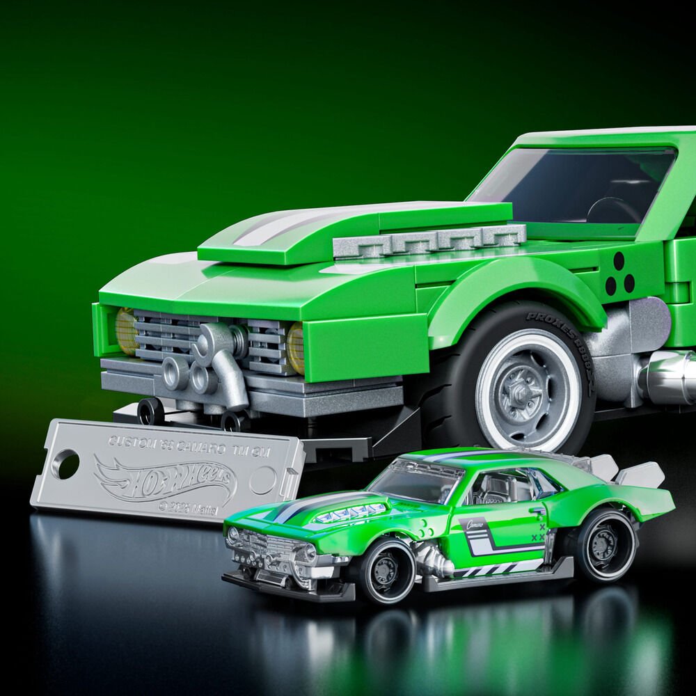 Hot Wheels 68 Custom Camaro Speed construction set - Image 5