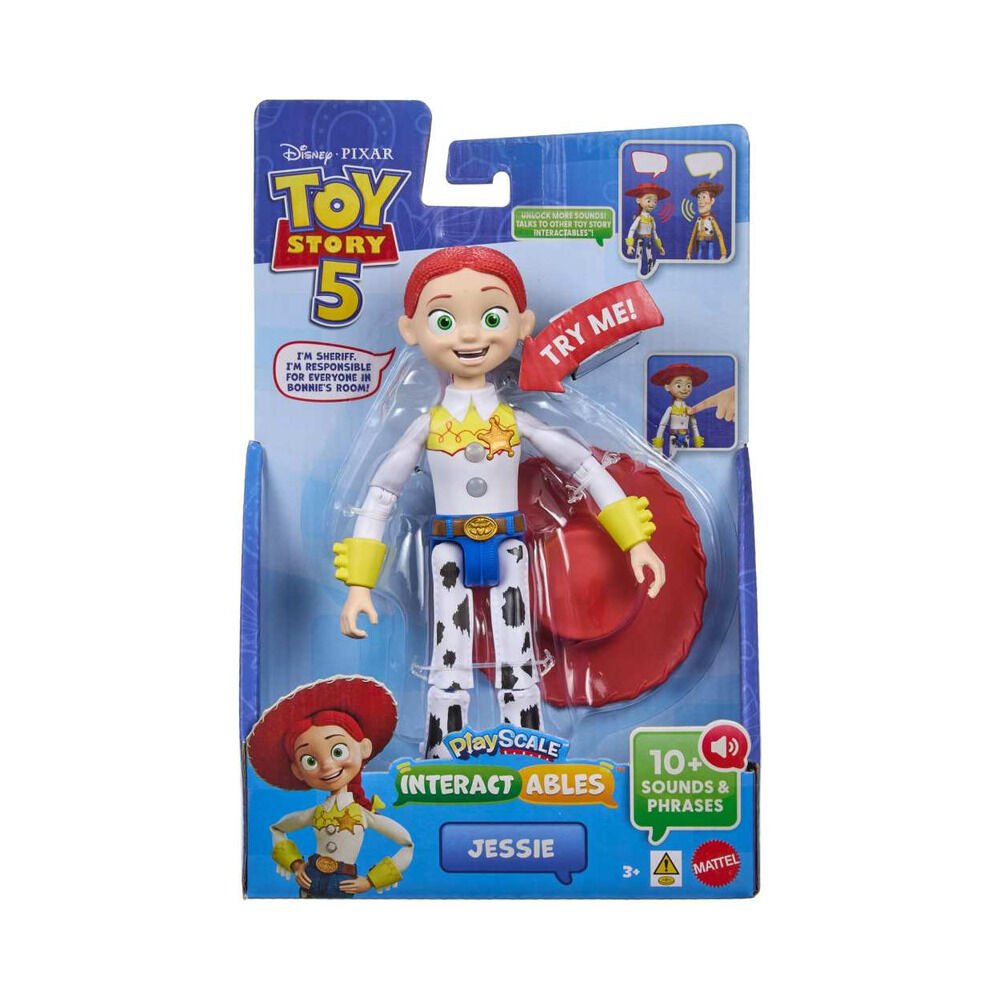 Spanish Disney Pixar Toy Story 5 Jessie chatty figure 23cm - Image 6
