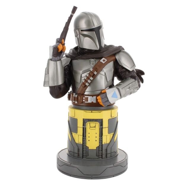 Star Wars The Mandalorian Bounty Hunter figure clamping bracket Cable guy 21cm - Image 3
