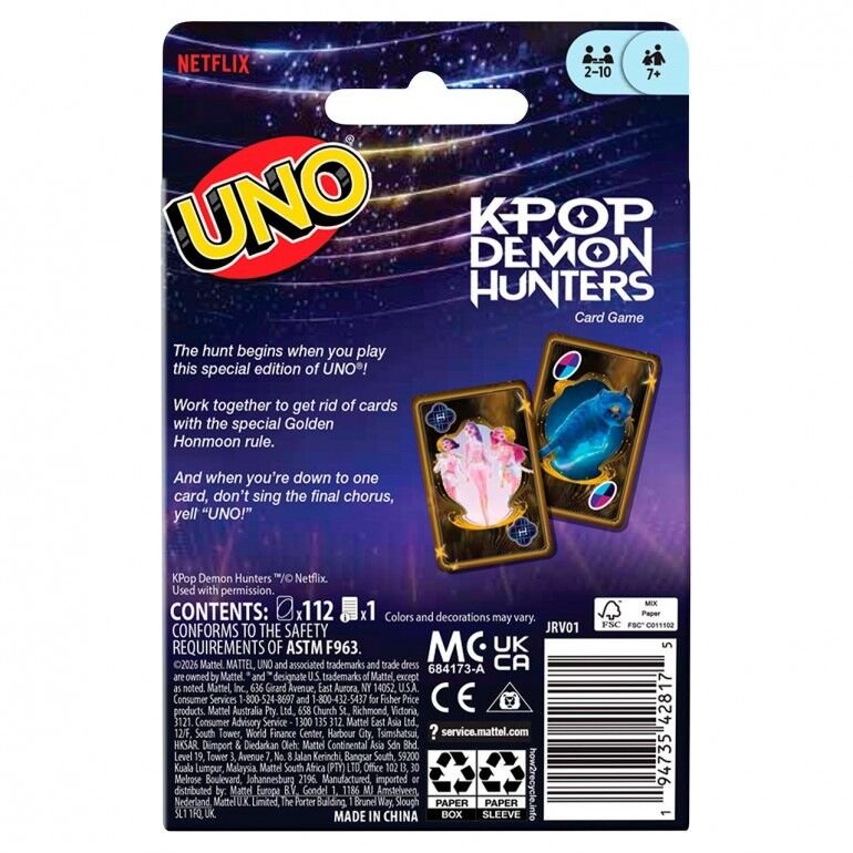 UNO KPop Demon Hunters card game - Image 4