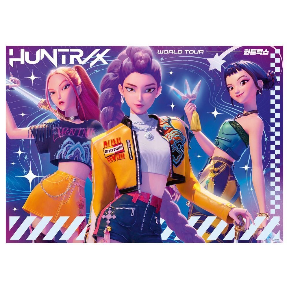 KPop Demon Hunters puzzle 125pcs