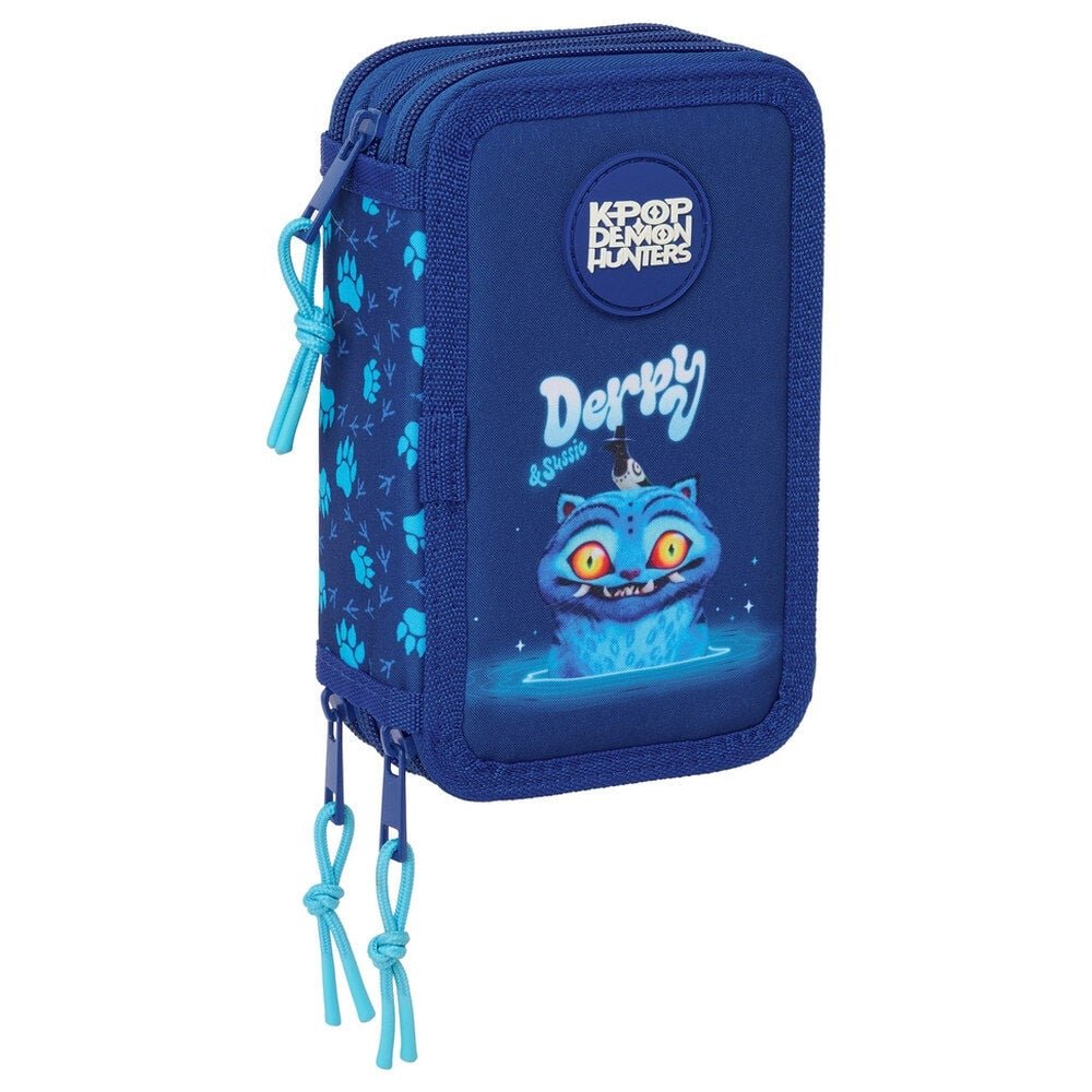 Kpop Demon Hunters Derpy triple pencil case 37pcs