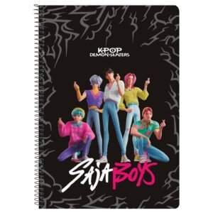 Kpop Demon Hunters Saja Boys A5 notebook