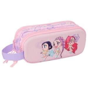 Kpop Demon Hunters Chibi 3D double pencil case