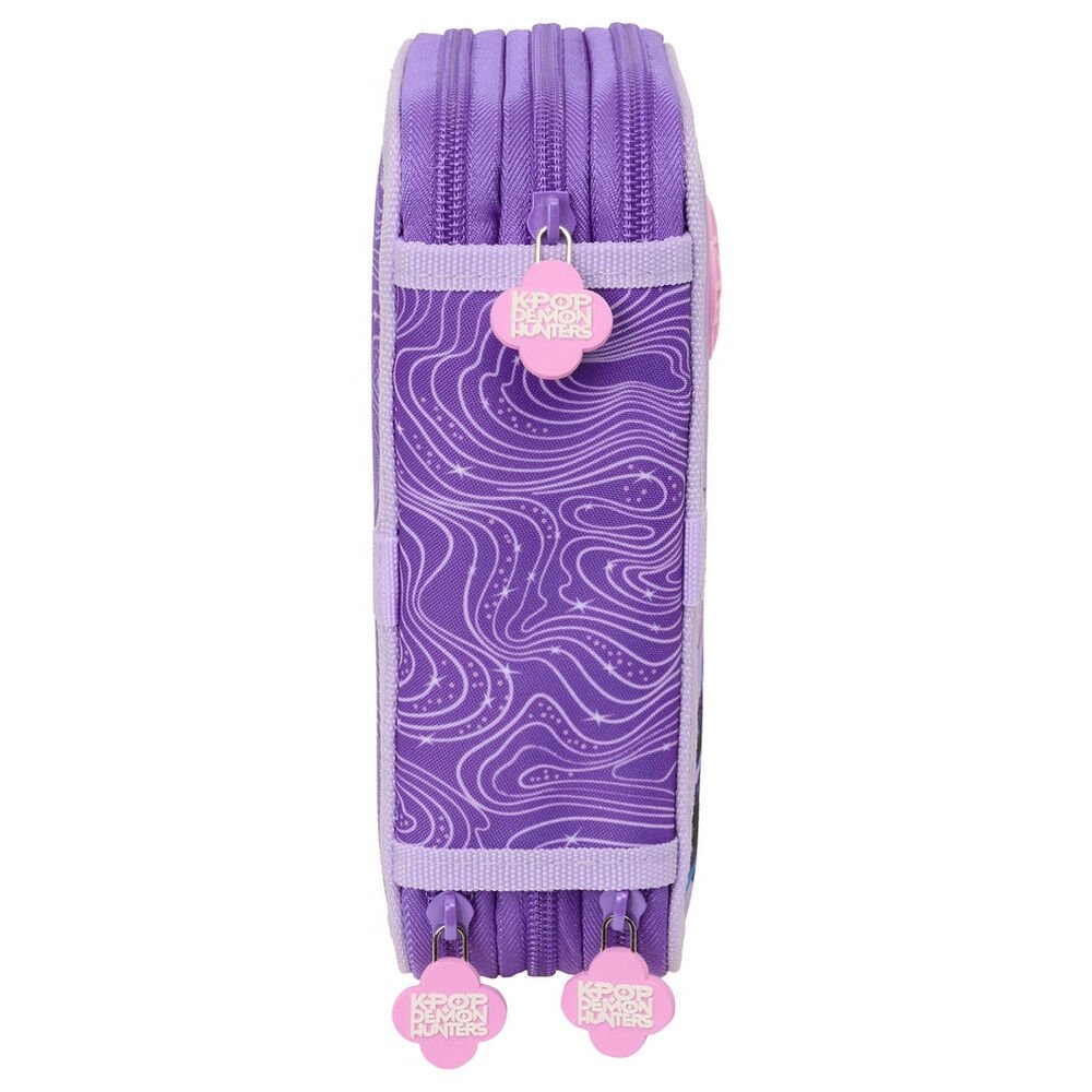 Kpop Demon Hunters Battle triple pencil case 37pcs - Image 3