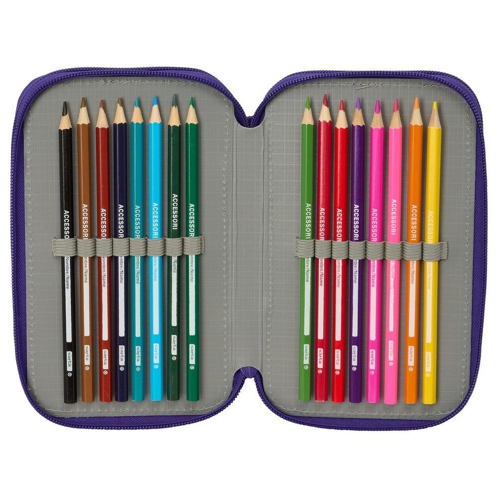 Kpop Demon Hunters Fighters triple pencil case 37pcs - Image 5