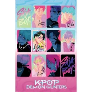 KPop Demon Hunters Luz Y Oscuridad poster