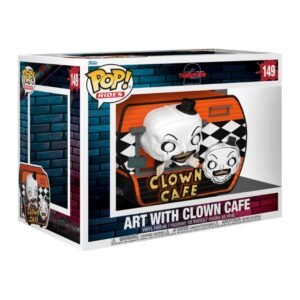 POP Figure Rides Super Deluxe Terrifier 2 Art with Clown Cafe